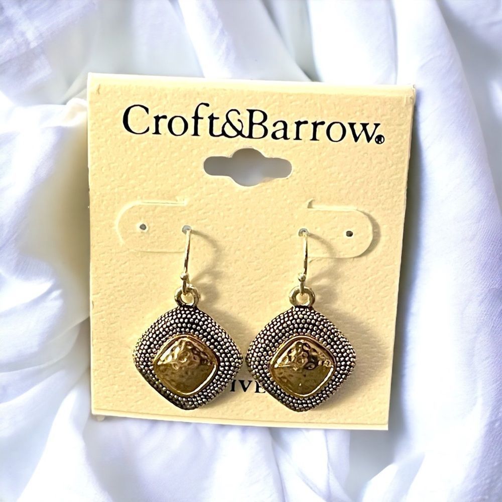3/$17 NWT Croft & Barrow Earrings